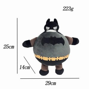 Alternative view of fat red hood plush